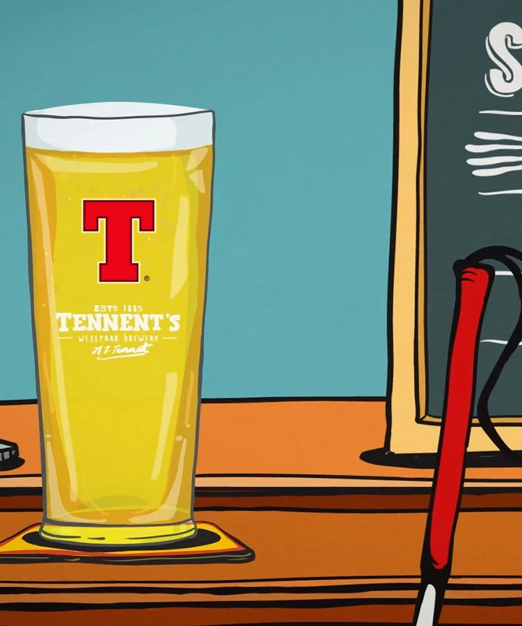 Cartoon Pint