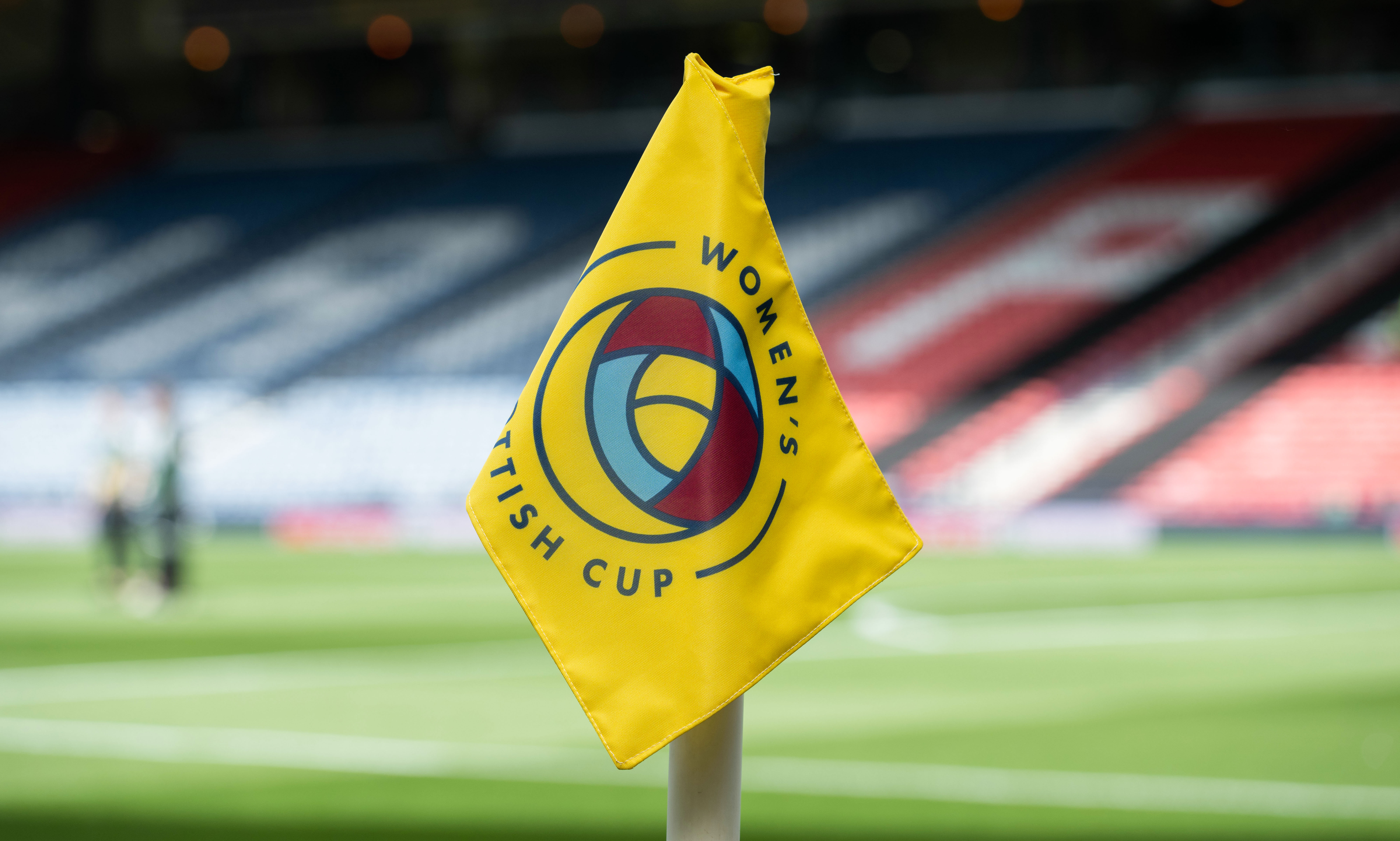 SFA - Women's Scottish Cup – logo on corner flag