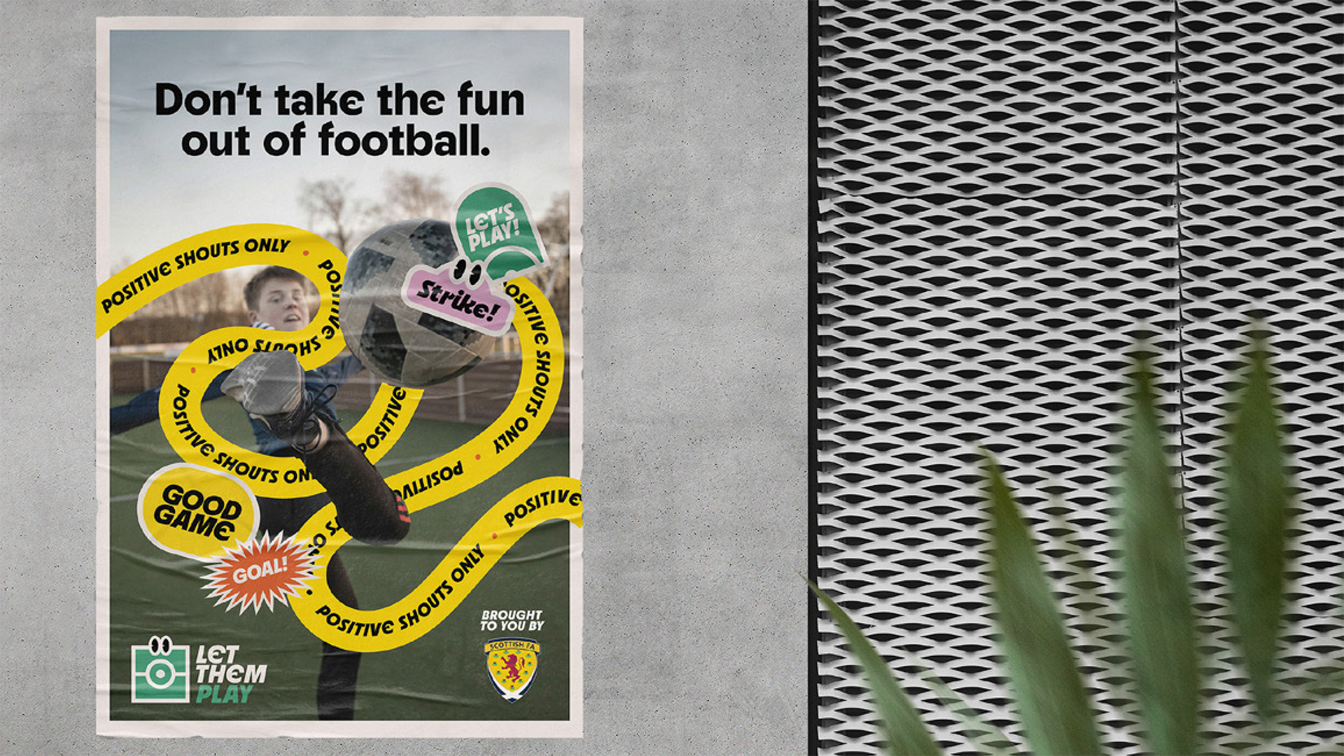 Let Them Play Poster Mock Up