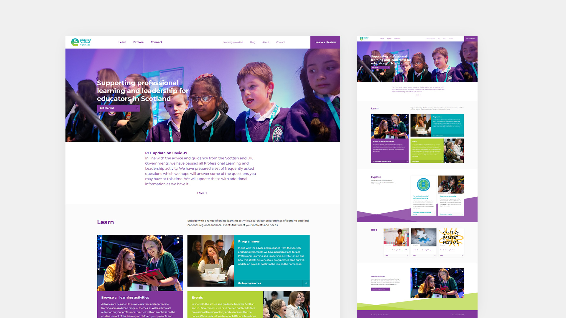 01 Educations Scotland Homepage